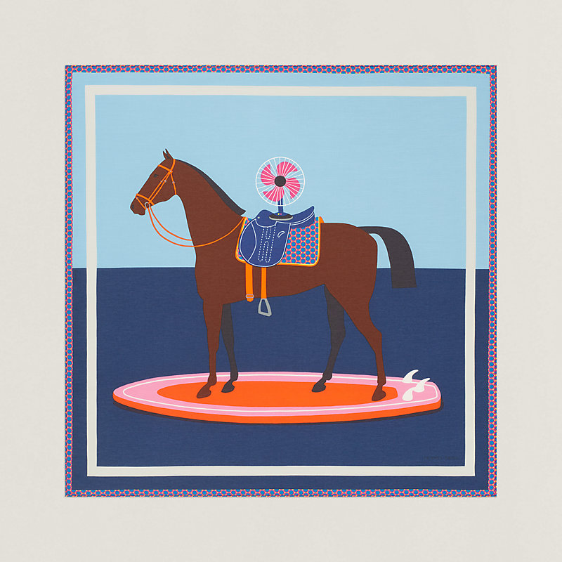 Surfing Fan scarf 65 | Hermès Canada